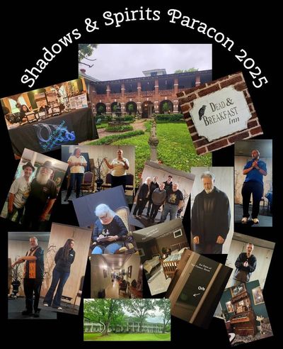 This picture is of all the speakers at Shadows  & Spirits  Paracon  in  Tennessee...