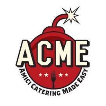 acme logo, catering