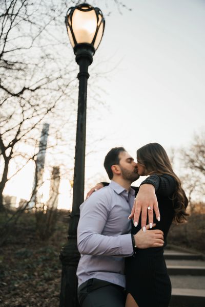 NYC Engagement Photographer- Central Park Engagement Photos - NYC Proposal Photographer