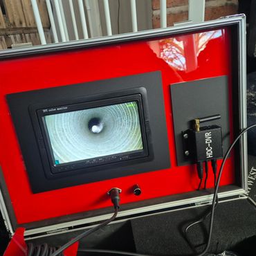 chimney cctv camera inspection carried out in barnston