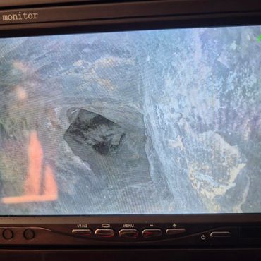 camera check of chimney blocked removed, ready for a liner and log burner in wirral northwest