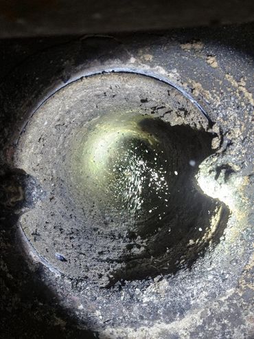 soot in chimney meols