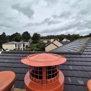 chimney bird guard fitted in heswall wirral by sean the sweep