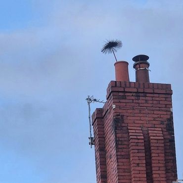 pre install chimney sweep before log burner fitted wirral
