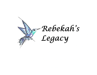 Rebekah's Legacy logo with hummingbird
