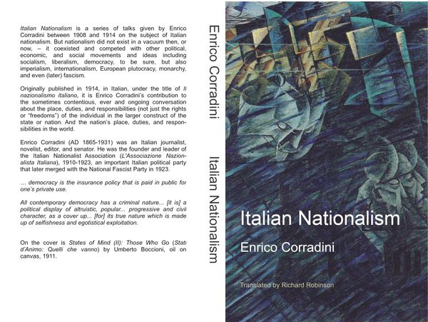 Italian Nationalism by Enrico Corradini