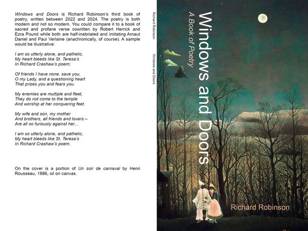Windows and Doors: a Book of Poetry, by Richard Robinson