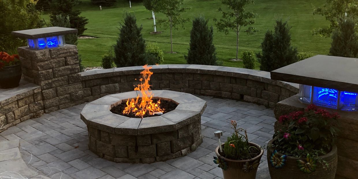 Sioux Falls Landscaping Contractor Installs Gorgeous Patios And Fire Pits