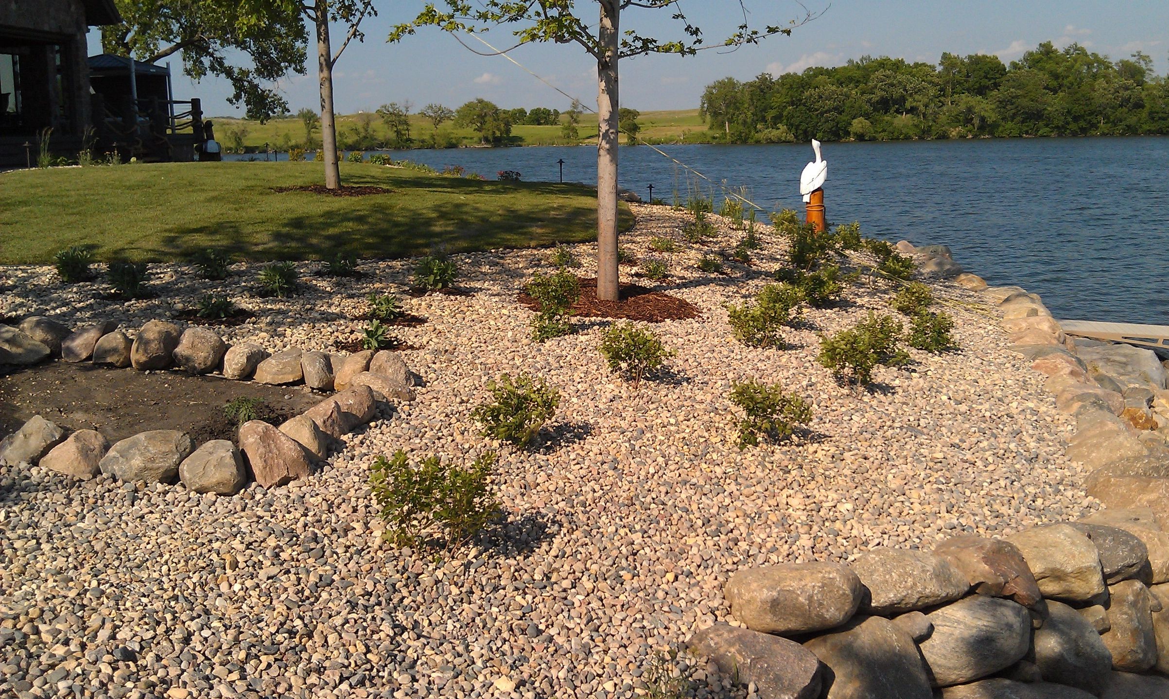 Sioux Falls Landscape Contractor Lakeside Hardscape Installation