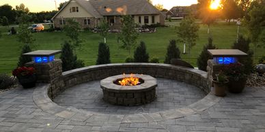 Paver Patio Landscaping Sioux Falls