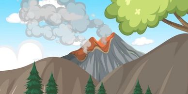 Volcano of emotions