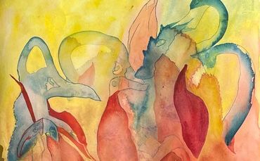 Watercolor 
22”x15”