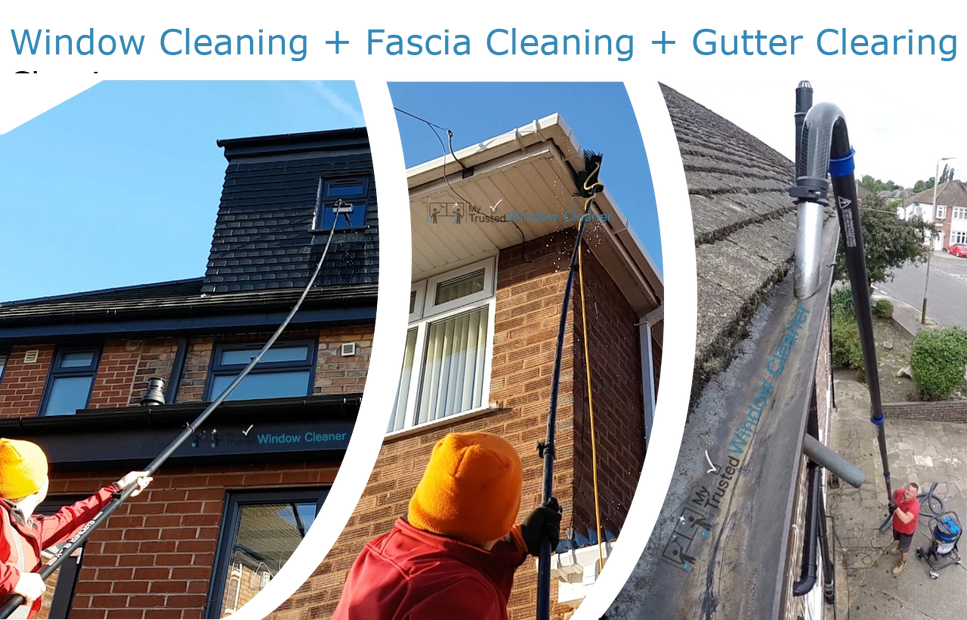 My Trusted Window Cleaner local Leicester Leicestershire gutter near me window washer fascia