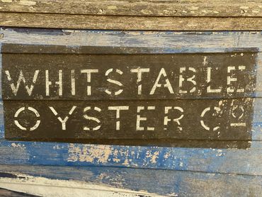 Whitstable Oyster Company Sign, Kent