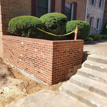 Brick Retaining wall