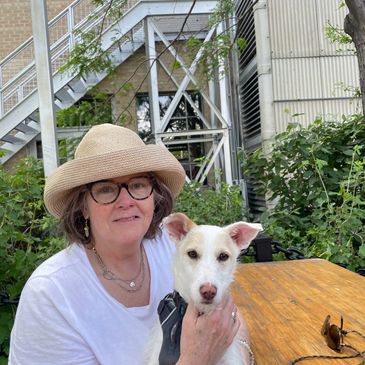 Barbara with her sweet angel.