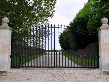 A closed gate