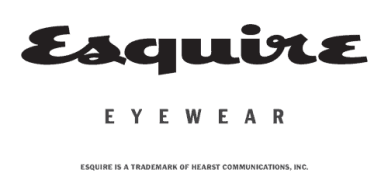 Logo of Esquire Eyewear brand in black text.
