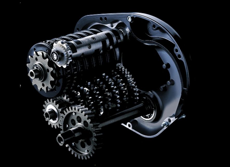 Automobili Lamborghini, electronically controlled rotary gear selector for lightning quick shifts