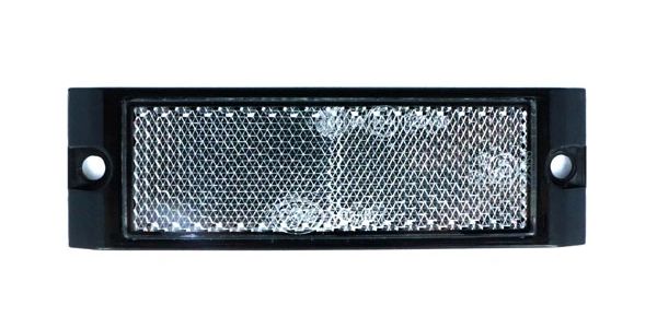 Caravan reflector clear, amber, red for safety and visibility