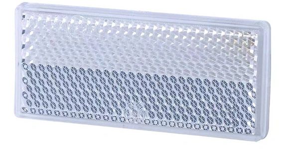 Vehicle reflector clear, red, amber for RVs and trailers