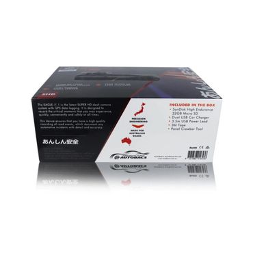 Eagle I1.1 Autobacs Super HD Wi-Fi GPS DVR for RVs