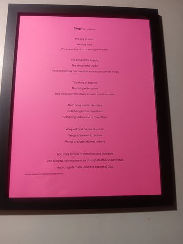 Sing: In pink for compassion/ love
$12