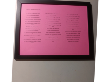 On Cure For Sure: In pink for compassion/ love
$12