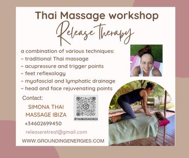 Release therapy workshops, massage course training 