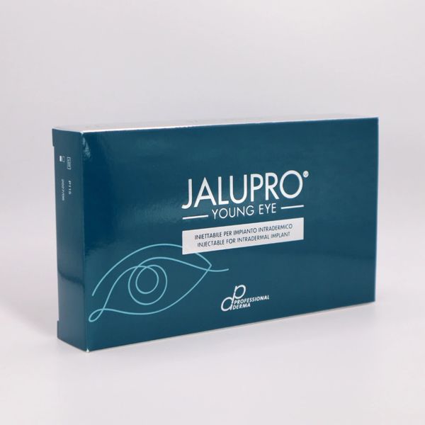 Box of Jalupro Young Eye injectable for intradermal use.