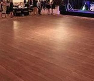 Maple dancefloor for weddings and events