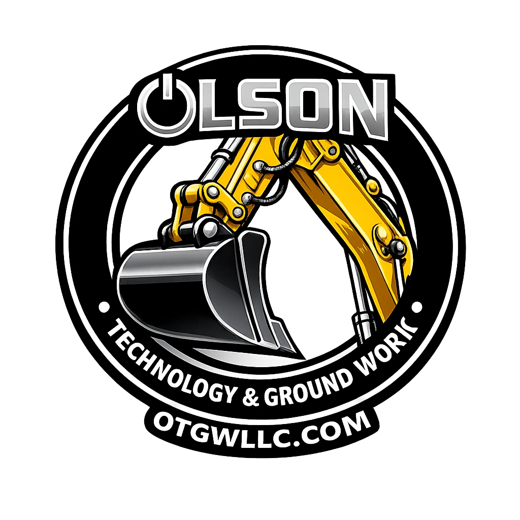 Computer power button, mini excavator, digging