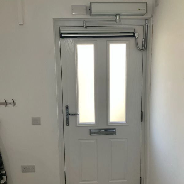 Automated door in home envrionment