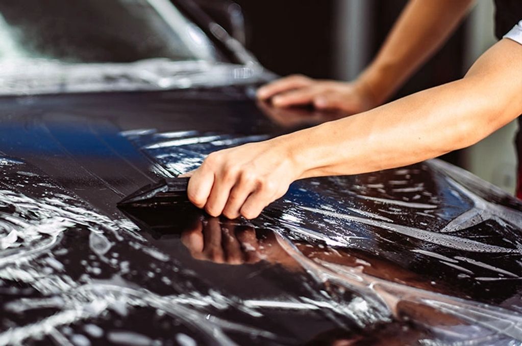 ULTIMATE PLUS is a super glossy 10 mil paint protection from XPEL