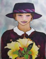 Kaira , goddess of Non-Linear Time, as young Mexicana