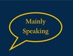 Mainly Speaking - Speech, language & professional development