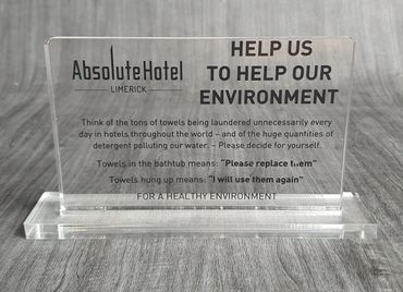 Acrylic Safety Sign