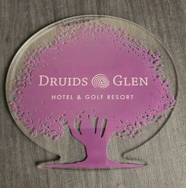 Acrylic Hospitality Sign