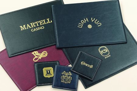 Faux Leather Placemat and Coasters