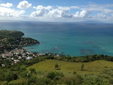 Laborie Bay from above. It is simply a charming village in St Lucia