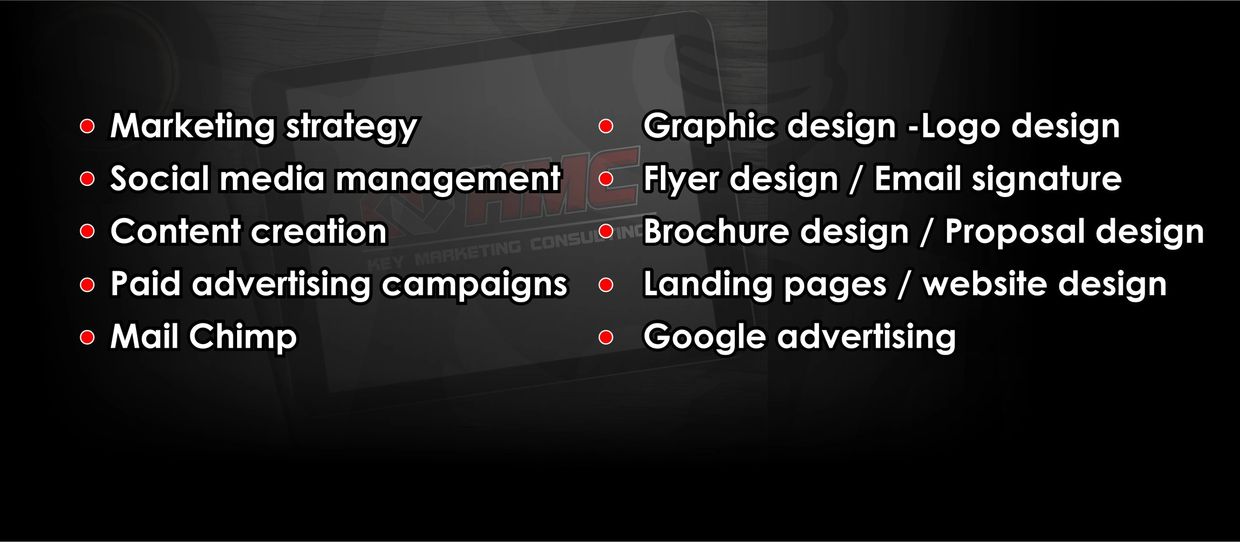 Key marketing consulting - marketing, design and consulting services on offer