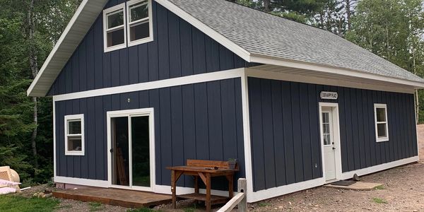 Custom garage build.