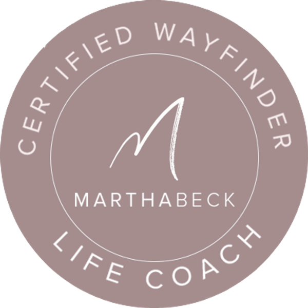 Logo for Martha Beck Certified Wayfinder Life Coach. Your Best Life is waiting! Relationships, Love, Career, Dating, Weightloss. Coach4ward is here.