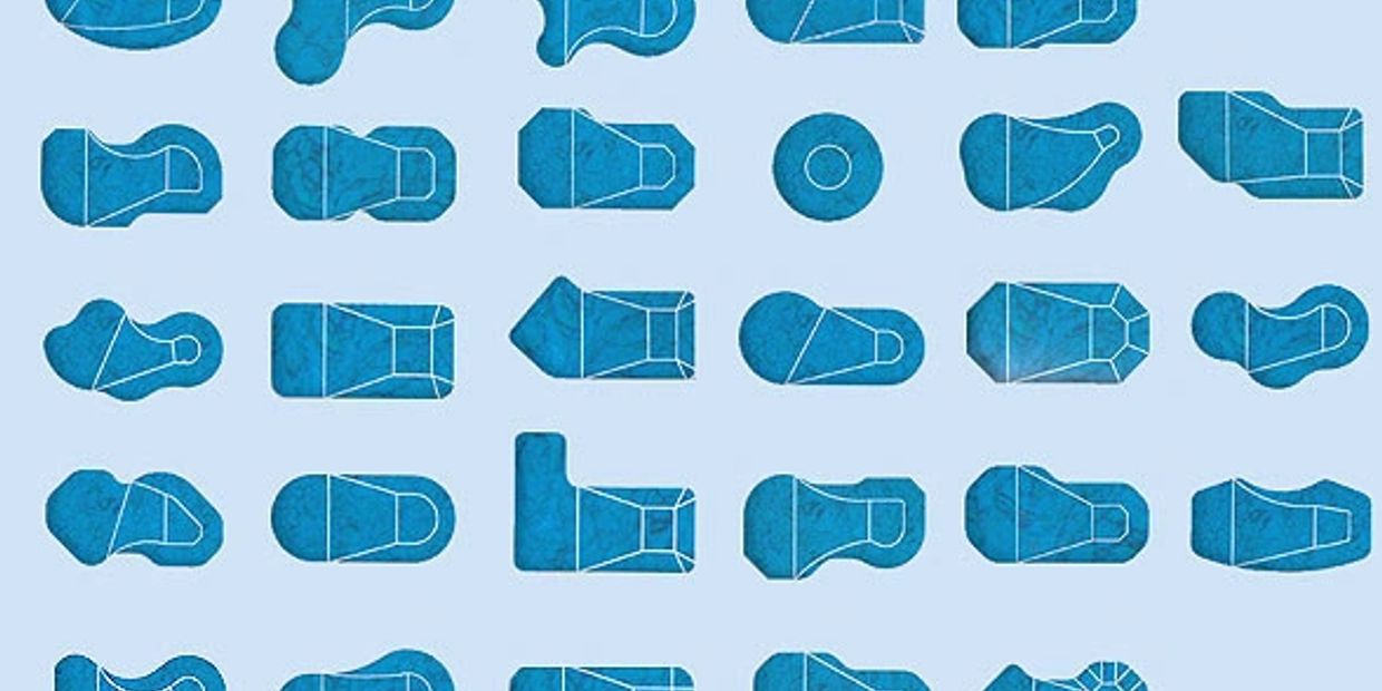 Basic Pool Shapes for New pool construction miami