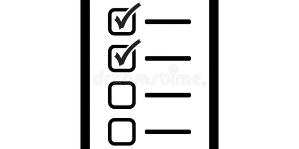 Checklist with two tasks checked and two unchecked.