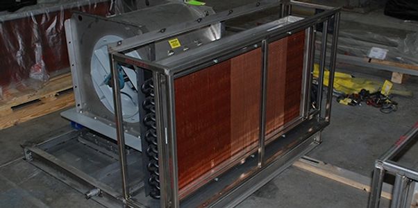 DX Coil for Battery Room Cooler