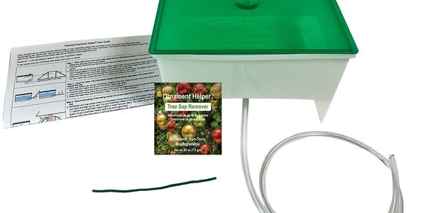 deluxe EverGreen Helper Christmas Tree Watering System 1 Gallon + Tree Sap Remover