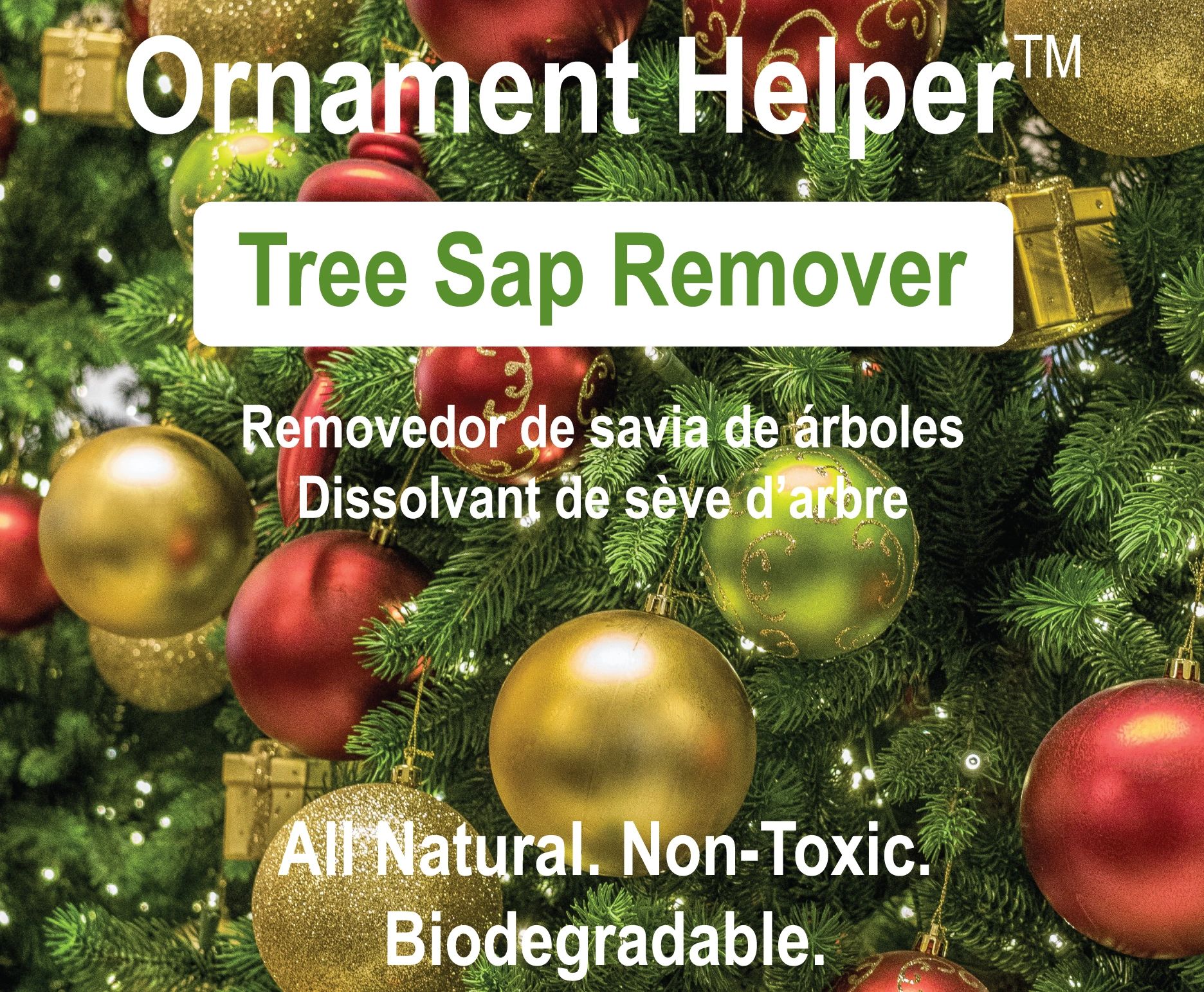 Image of Ornament Helper Tree Sap Remover Pouch