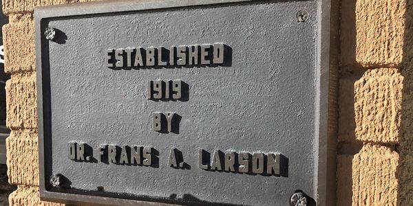 Founded 1919 by Frans Larson DDS