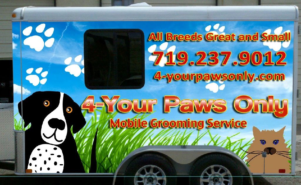 4 Your Paws Only Mobile Dog  Cat Grooming, LLC